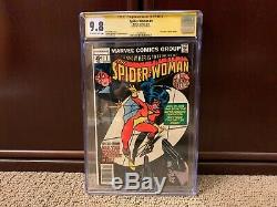 Spider-woman #1 Cgc 9.8 Ss Signed Stan Lee