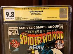 Spider-woman #1 Cgc 9.8 Ss Signed Stan Lee