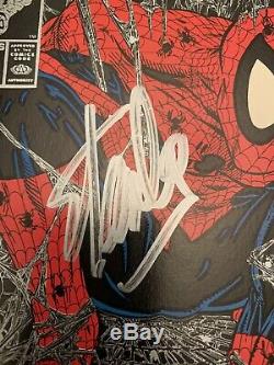 Spiderman 1 (1990) Silver Signed By Stan Lee No Coa Todd Mcfarlane
