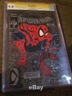 Spiderman 1 CGC 9.8 1990 signed stan lee
