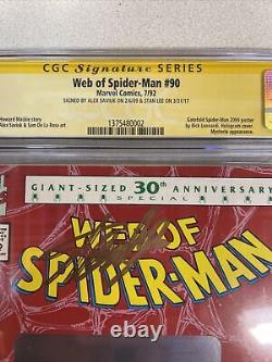 Spiderman Hologram CGC Set ALL SIGNED BY STAN LEE