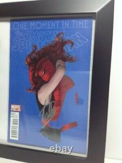 Stan Lee Autographed Amazing Spiderman Comic Book #641 (Framed) COA GAA #31520