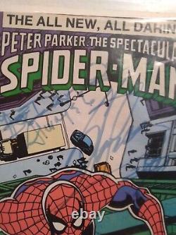 Stan Lee Autographed Peter Parker, The Spectacular Spider-Man #114