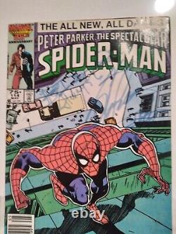 Stan Lee Autographed Peter Parker, The Spectacular Spider-Man #114