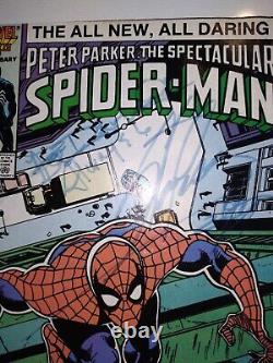 Stan Lee Autographed Peter Parker, The Spectacular Spider-Man #114