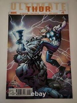 Stan Lee Autographed Thor Comic With Certification