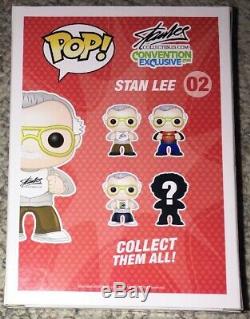 Stan Lee Collectibles Signed Supercon 2014 Show Convention Exclusive Funko Pop