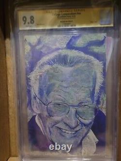 Stan Lee Compendium Big Apple. Con Edition A White Pages. Signed By Kyle Willis