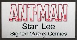 Stan Lee Double Signed Ant-man Mask & CGC 9.8 SS