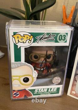 Stan Lee Funko Pop 03 Signed With COA
