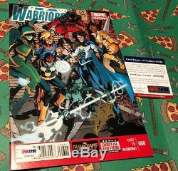 Stan Lee Hand Signed Autographed Marvel New Warriors #08 Comic Book with PSA COA