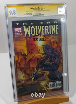 Stan Lee, Len Wein Signed 3x Wolverine The End #2 Cgc 9.8 Nm/mt Paul Jenkins