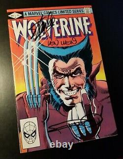 Stan Lee Len Wein Signed Wolverine Marvel Comic Book Limited Series #1