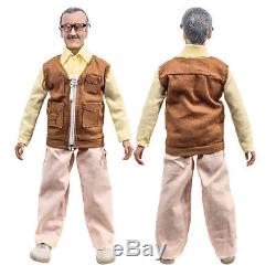 Stan Lee Retro 8 Inch Action Figure Two-Pack Autographed With COA