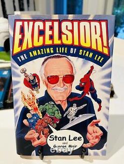 Stan Lee SIGNED Ltd Edition 1st Print EXCELSIOR #67/3000 HC Book 2002 UNREAD