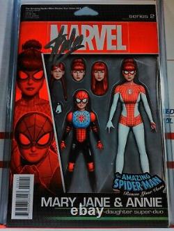 Stan Lee Signed Amazing Spider-man Renew Your Vows #1 Mary Jane Jtc Variant