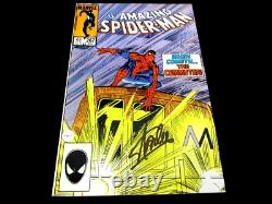 Stan Lee Signed Amazing Spiderman #267, Key 1st App. Of The Commuter, WithCOA PROS