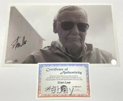 Stan Lee Signed Autograph 11x17 Portrait Photo Art Print MCU Spider-Man Creator