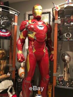 Stan Lee Signed Avengers Iron Man Life-Size Statue Figure (PSA AUTHENTICATE)