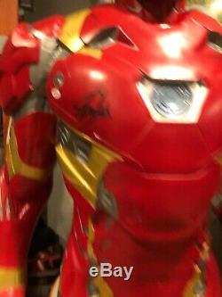 Stan Lee Signed Avengers Iron Man Life-Size Statue Figure (PSA AUTHENTICATE)
