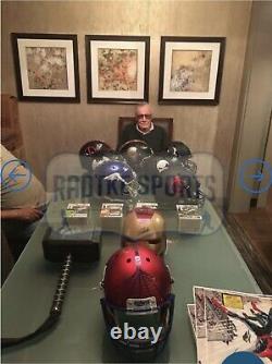 Stan Lee Signed Full Size Helmet WithExcelsior COA- X-Men