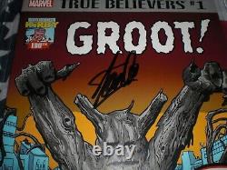 Stan Lee Signed Groot No. 1 Cgc 9.6 2017 Marvel Stan Lee Exclusive Mint Slab