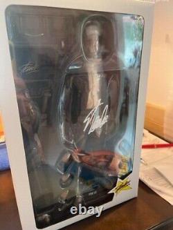 Stan Lee Signed Hot Toys Figure Mms327 Sealed / New In Box Sideshow