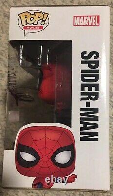 Stan Lee Signed Iron Man & Spider-Man 2-Pack Target Exclusive Funko Pop
