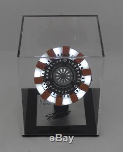 Stan Lee Signed Marvel Avengers Iron Man Light-Up Arc Reactor with Display Case