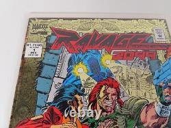 Stan Lee Signed Marvel Comic Ravage 2099 #1 Gold Cover with JSA Authentication