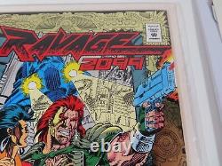 Stan Lee Signed Marvel Comic Ravage 2099 #1 Gold Cover with JSA Authentication