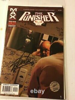 Stan Lee Signed Max Comic The Punisher Stan Lee Hologram