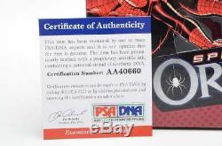 Stan Lee Signed Spider-Man Doll PSA COA Includes Amazing Fantasy #15