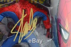 Stan Lee Signed Spider-Man Doll PSA COA Includes Amazing Fantasy #15