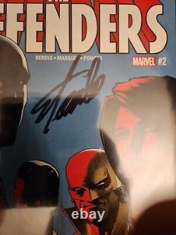 Stan Lee Signed The Defenders Marvel Comic #2 with COA