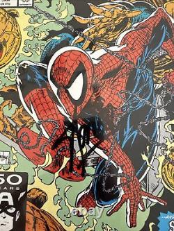 Stan Lee Signed withCOA Spiderman6 & 7 McFarlane Ghost Rider Hobgoblin Comic NM9.2