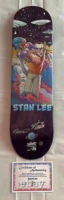 Stan Lee Skateboard #1 signed by Stan Lee Holy Grail! Spider-Man Marvel