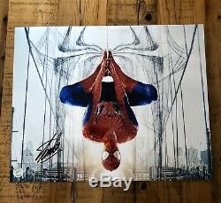 Stan Lee Spider-Man 16x20 Autograph Signed Marvel Legend Excelsior COA Authen