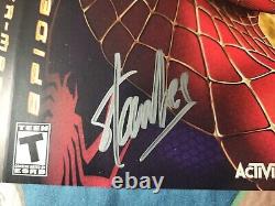 Stan Lee Spider-Man XBOX Acrivision Marvel Video Game Cover Signed by Stan Lee