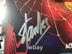 Stan Lee Spider-Man XBOX Acrivision Marvel Video Game Cover Signed by Stan Lee