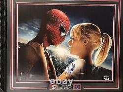 Stan Lee'The Amazing Spider-Man' Signed 16x20 Photo Framed withnameplate Tristar