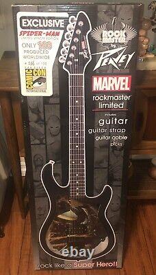 Stan Lee Todd Mcfarlane Signed Sdcc Release 2013 Spider-man Venom Guitar #100