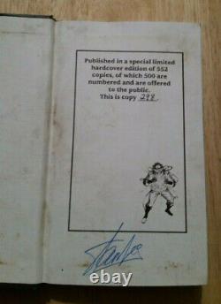 Stan Lee's Riftworld Hc Mccay Signed And Numbered By Stan Lee 298/500 Of 552