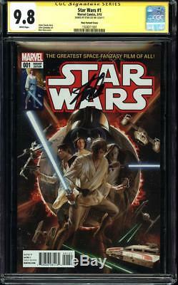 Star Wars #1 Ross 1 in 50 SS CGC 9.8 Signed by Stan Lee on his 95th Birthday