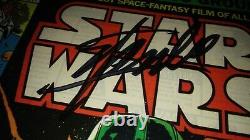 Star Wars #1 Stan Lee Signed Cgc 7.5 1977 Reprint 1st App Of Key Comic Book Vhtf