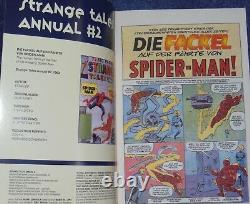 Strange Tales Annual #2-marvel Deutschland-signed Stan Lee-1999 Reprint-coa
