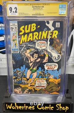 Sub-Mariner #39 CGC 9.2 SS STAN LEE 2nd Highest Signed on CGC Census