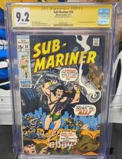 Sub-Mariner #39 CGC 9.2 SS STAN LEE 2nd Highest Signed on CGC Census