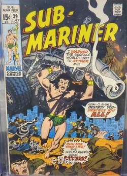 Sub-Mariner #39 CGC 9.2 SS STAN LEE 2nd Highest Signed on CGC Census