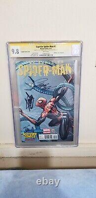 Superior Spider-Man #1 Signed by Stan Lee & Campbell